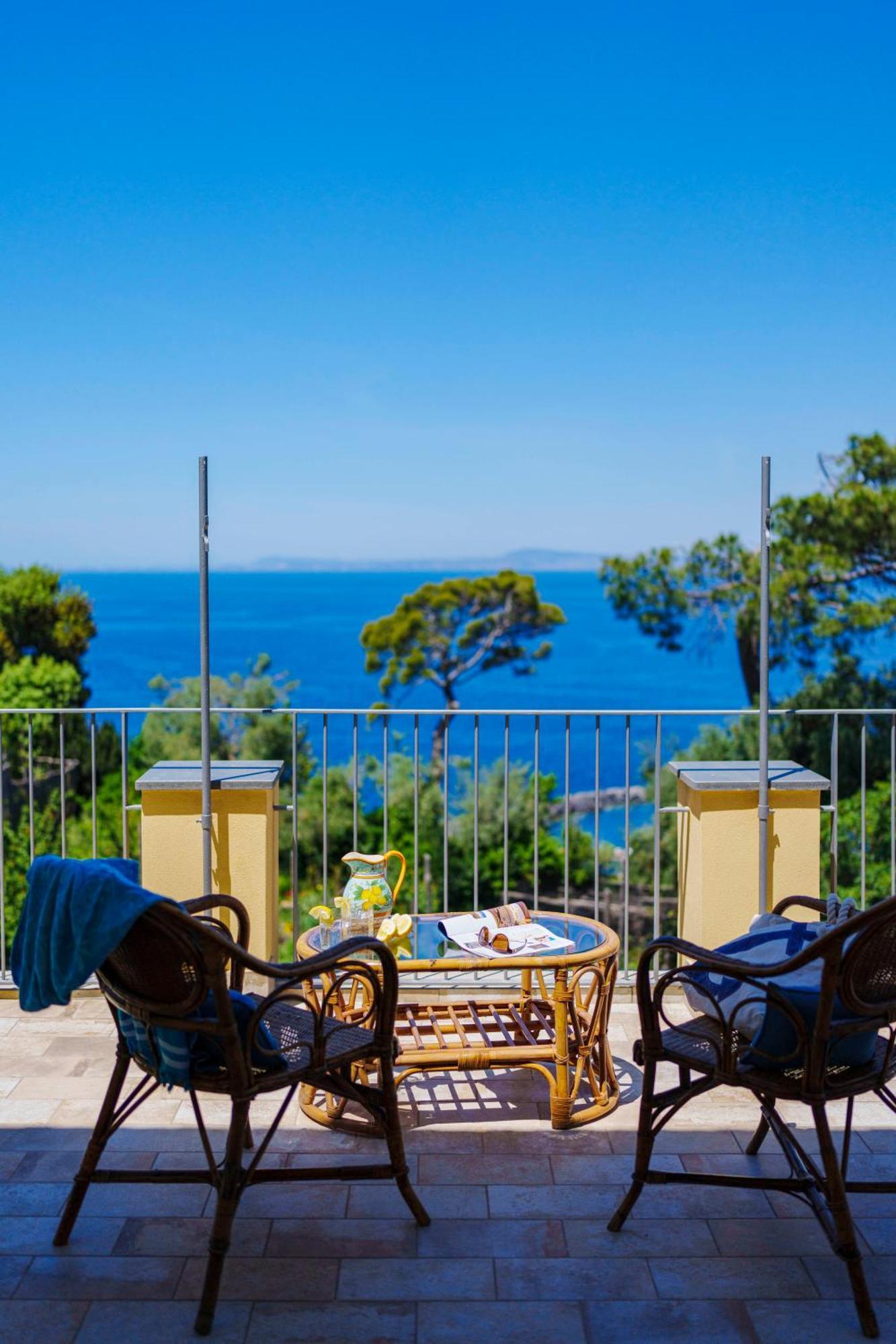 Villa Preziosa Al Pizzo 3 Km Da Sorrento ซานตาเญลโล ภายนอก รูปภาพ